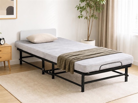 تخت تاشو فلزی تشک دار base392